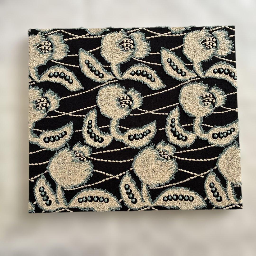 ミナペルホネン ファブリックボード　wind flower ブルー　新品