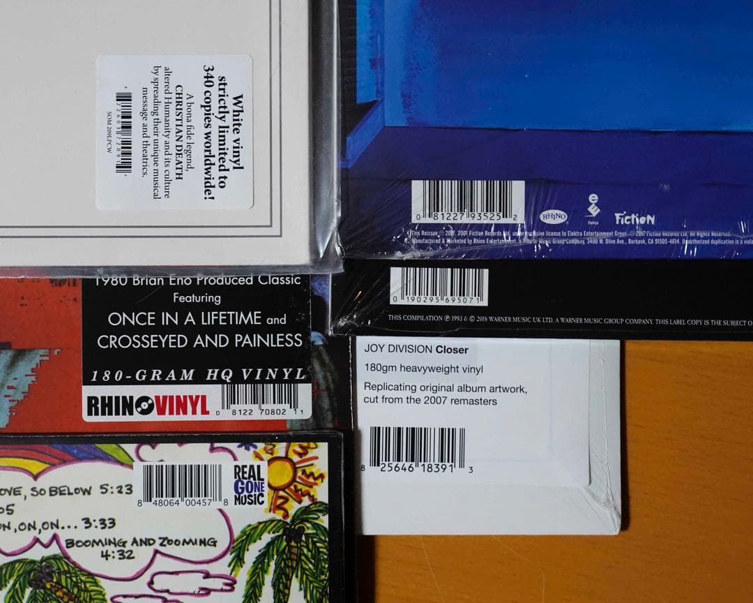 パンク・ニューウェーヴレコード詰め合わせ Vol.2（すべて新品）