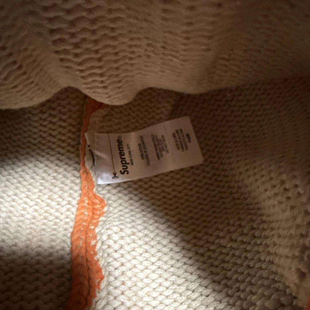 未使用　SUPREME オレンジ ニット帽