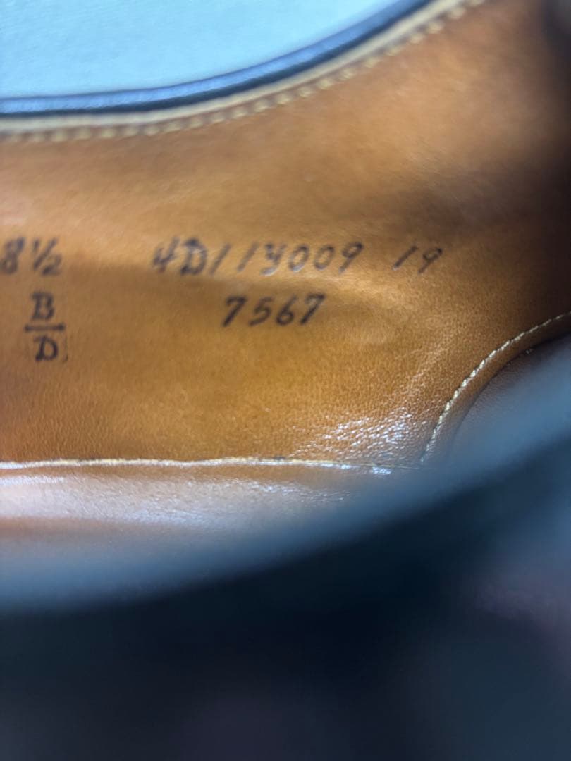 オールデンＳＨIＰＳ限定Ｕチップコードバン8.5D