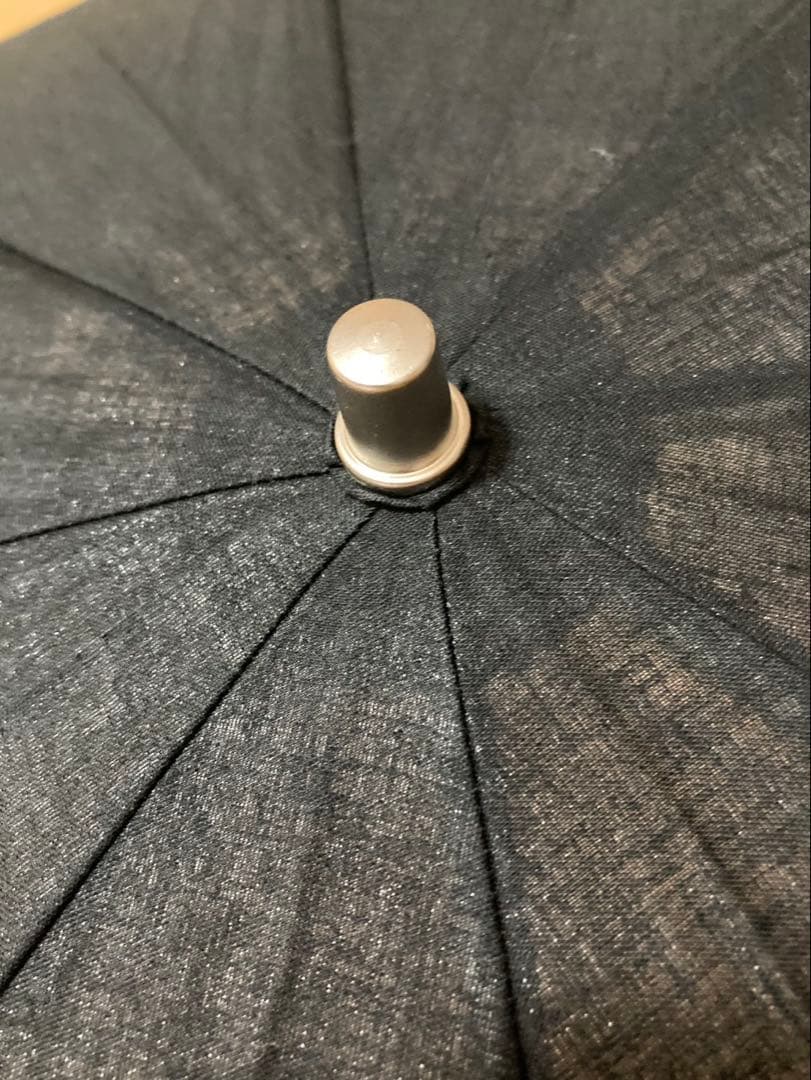 BURBERRY 折りたたみ日傘 ダークグレー AURORA 日傘