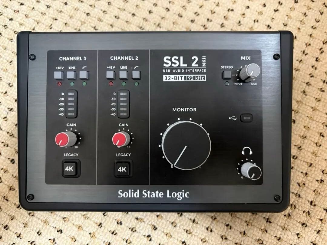 SSL 2 MKII オーディオインターフェイス