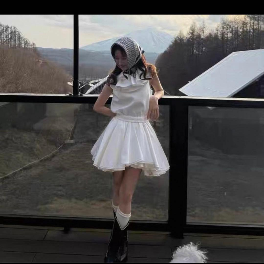 スカート Bibiy. BLAIR FLARE SKIRT