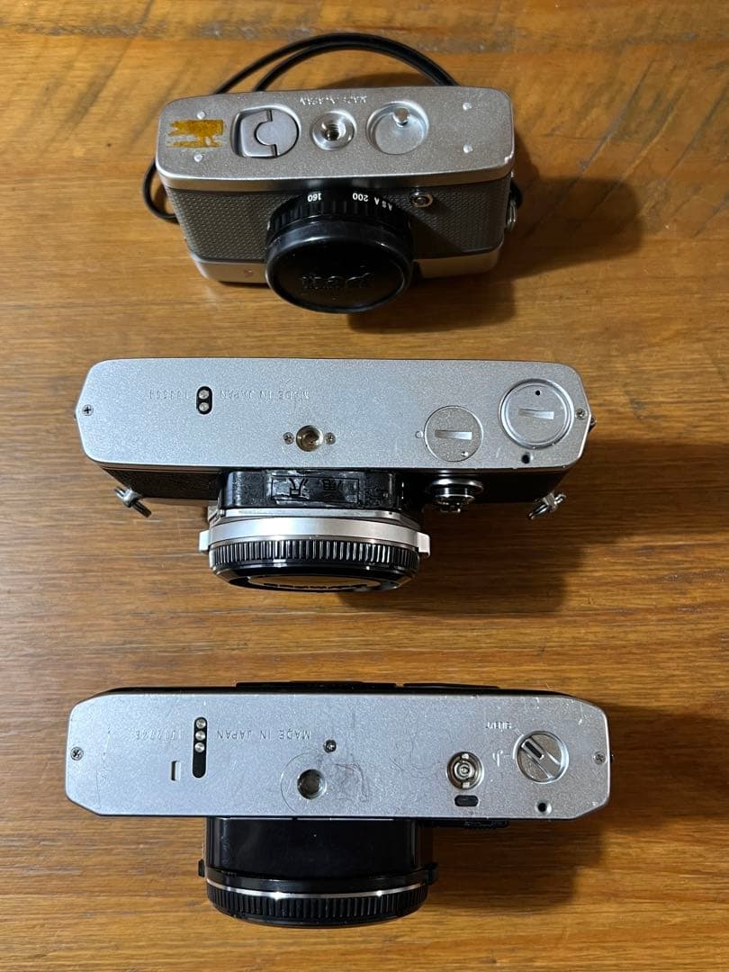 オリンパスセット!カメラ３台、レンズ6本、アクセサリー多数 ばら売りNG