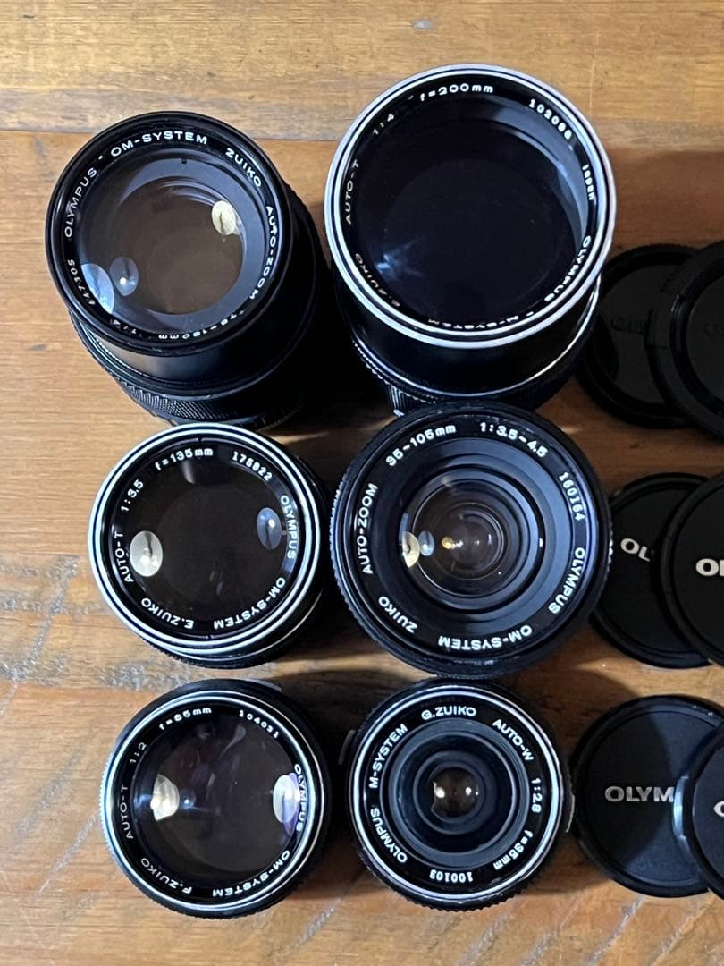 オリンパスセット!カメラ３台、レンズ6本、アクセサリー多数 ばら売りNG