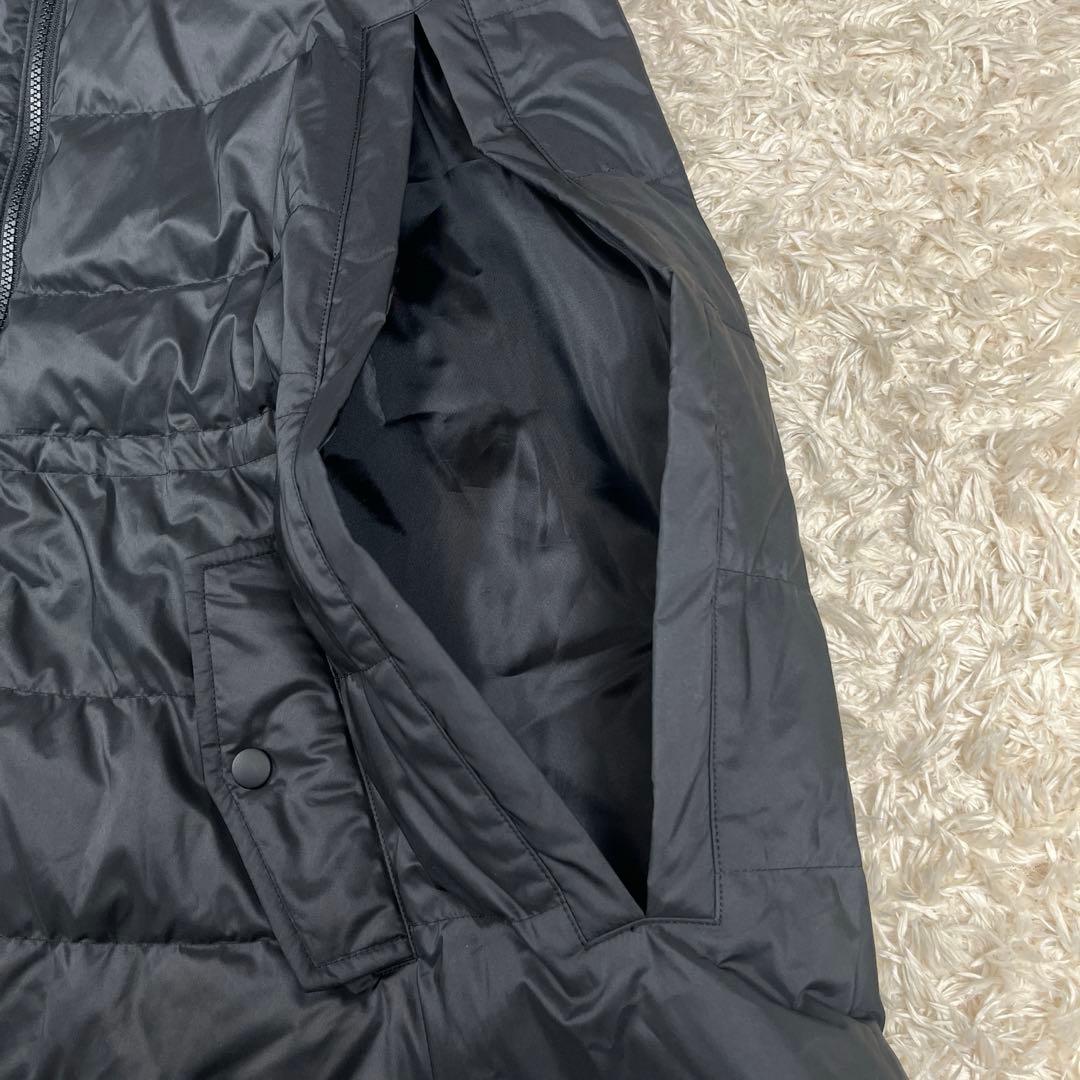 theory luxe 2way ケープ型 ダウンコート ポンチョ 38 M