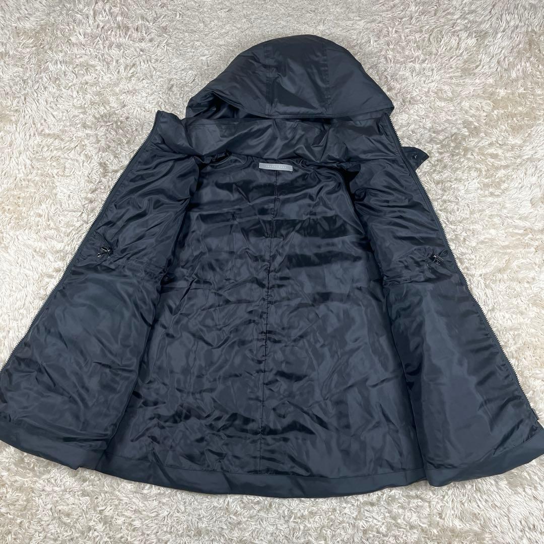 theory luxe 2way ケープ型 ダウンコート ポンチョ 38 M