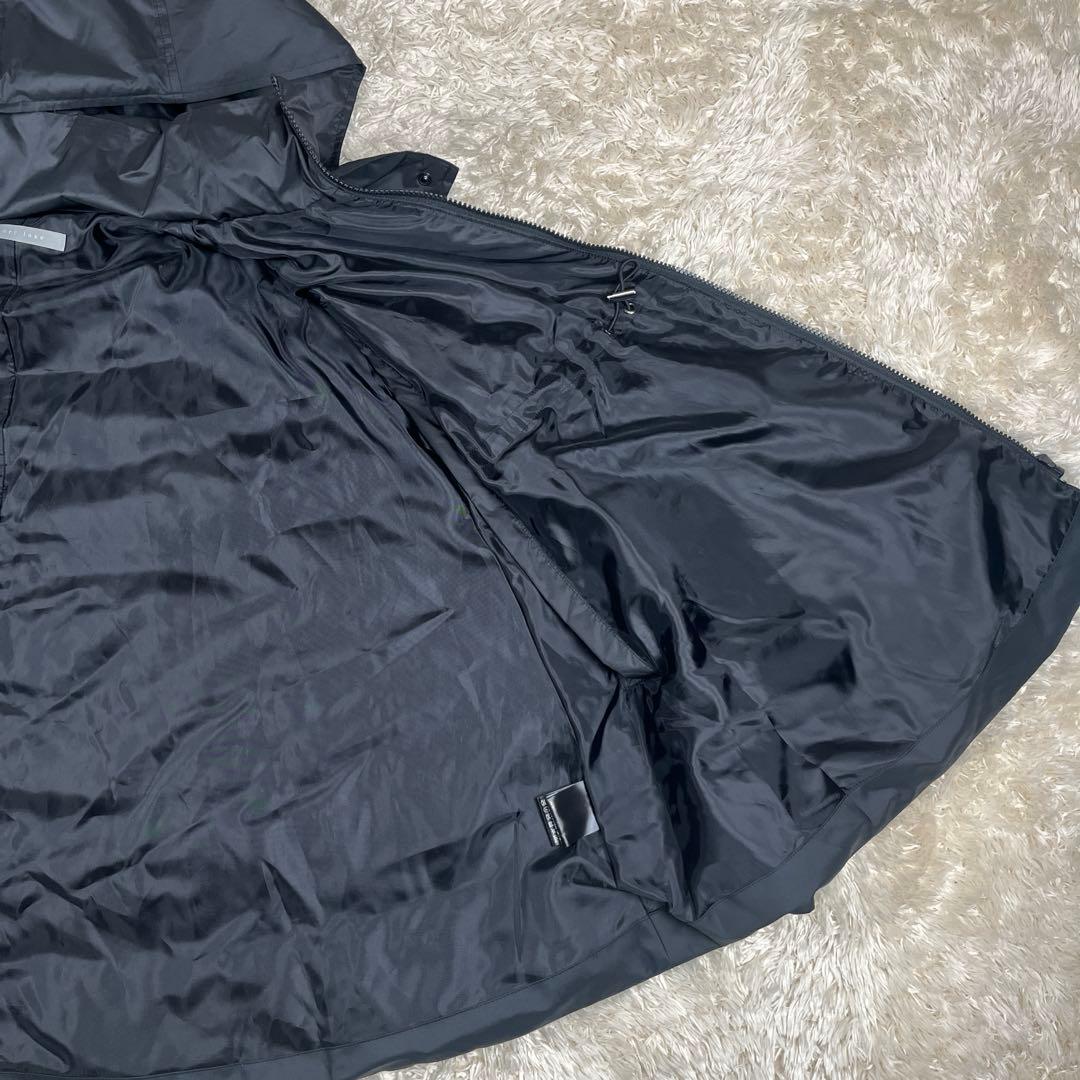 theory luxe 2way ケープ型 ダウンコート ポンチョ 38 M