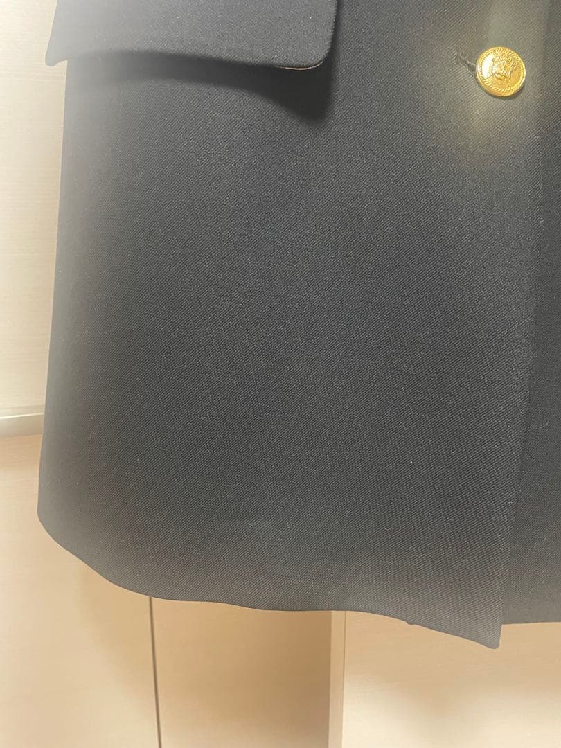 【イデアルーチェ/idealuce】クラシカルジレ ブラック(裏地ピンク)