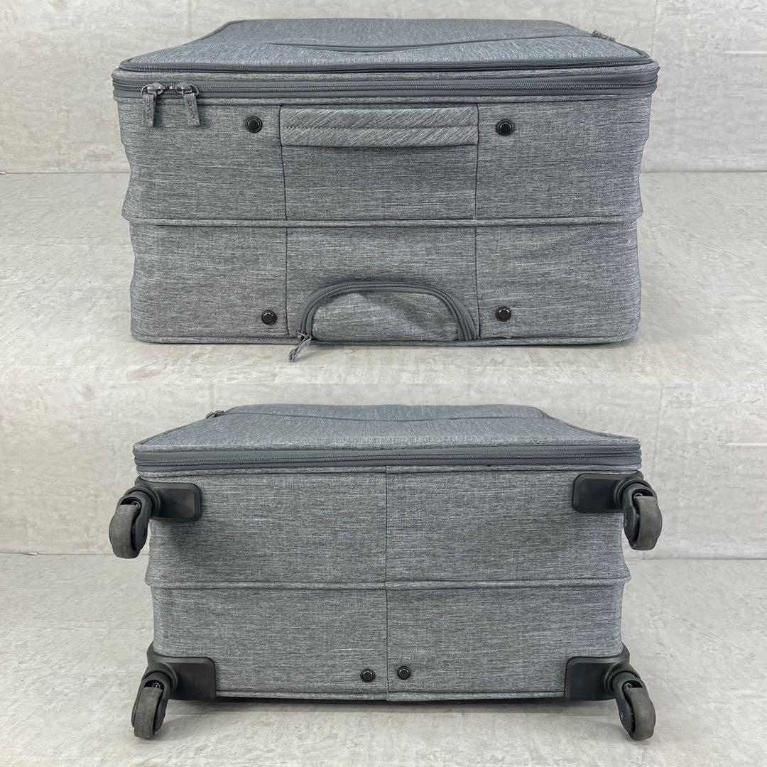 比較的美品　無印良品　特大　81L　半分の厚みで収納できるソフトキャリーケース