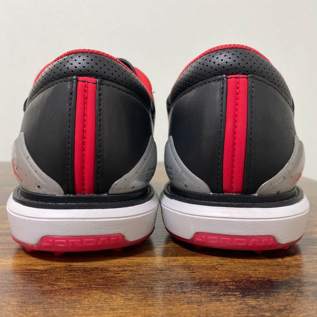 NIKE　ゴルフシューズ　ジョーダン ADG 5　30cm　ブラック/レッド