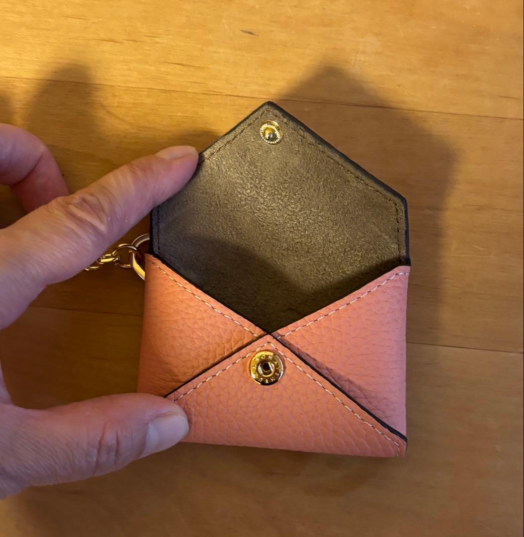 BONAVENTURA ピンク レザー キーケース