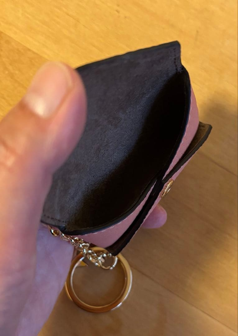 BONAVENTURA ピンク レザー キーケース