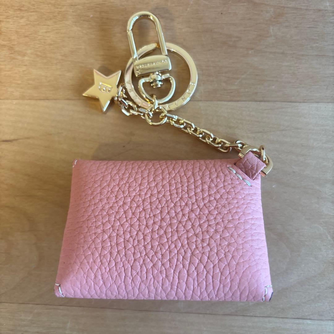 BONAVENTURA ピンク レザー キーケース