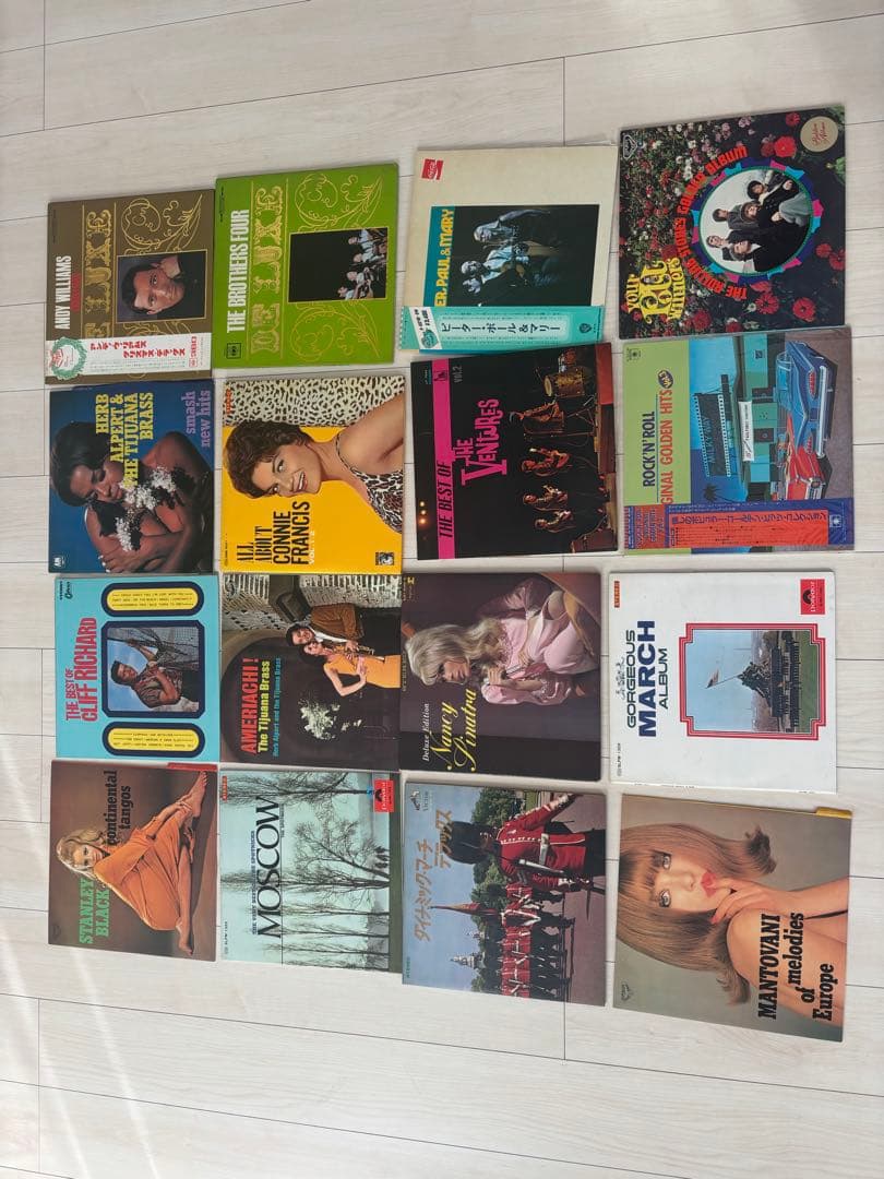 レコード洋楽邦楽まとめ売り、ばら売りしません。ケース付きです。