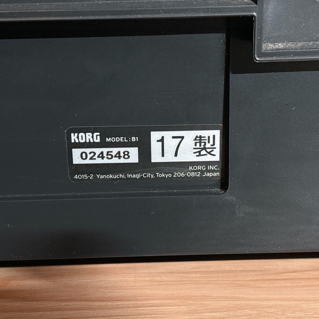 ✨良品✨ KORG コルグ B1 デジタルピアノ 電子ピアノ 88鍵 送料無料