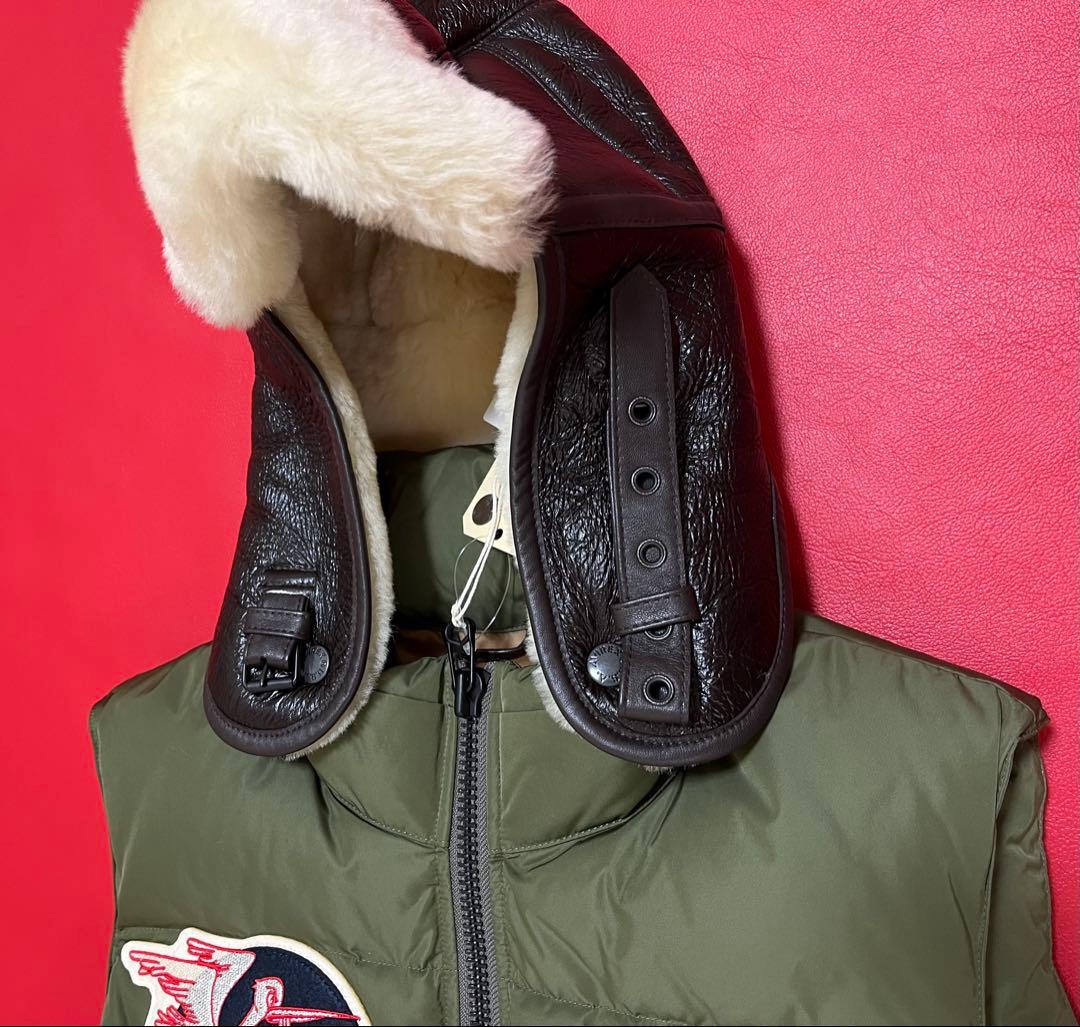 新品未使用 AVIREX　ストーム フーディ ベスト Mサイズ