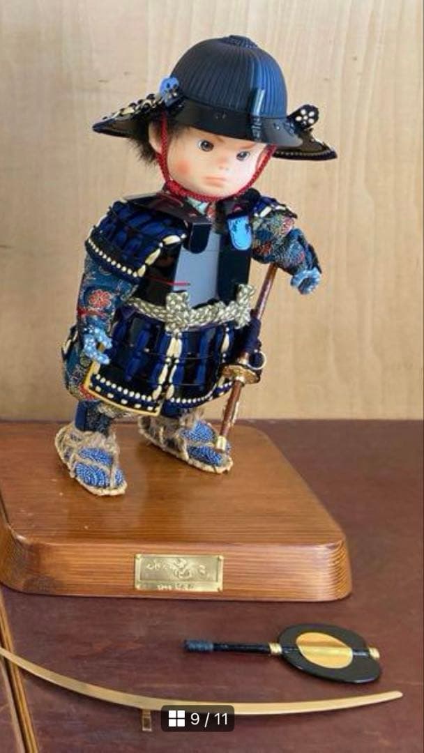 Minori　五月人形　伊達政宗公お人形