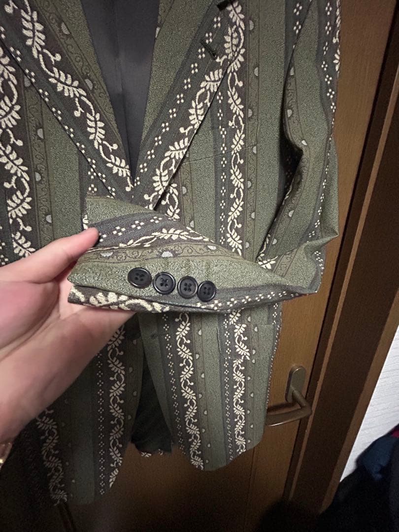 美品　日本製　総柄　ポールスミス　テーラードジャケット　L ジョイックス期