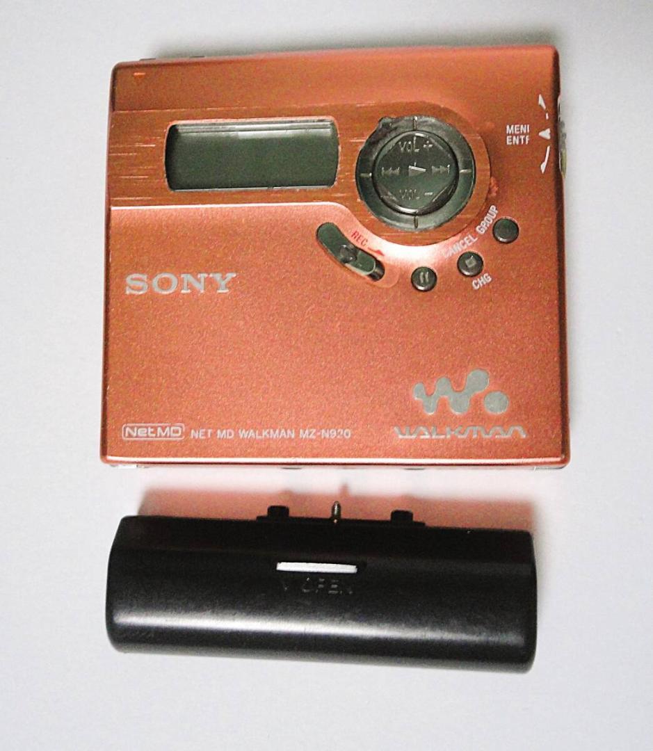 【録音、再生、USB接続 動作OK！】MZ-RH1代用 SONY MZ-N920