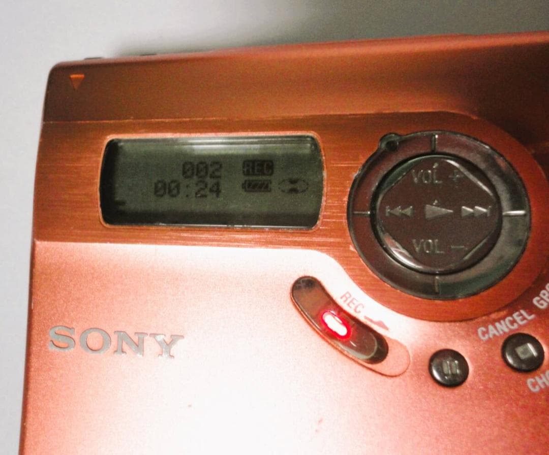 【録音、再生、USB接続 動作OK！】MZ-RH1代用 SONY MZ-N920