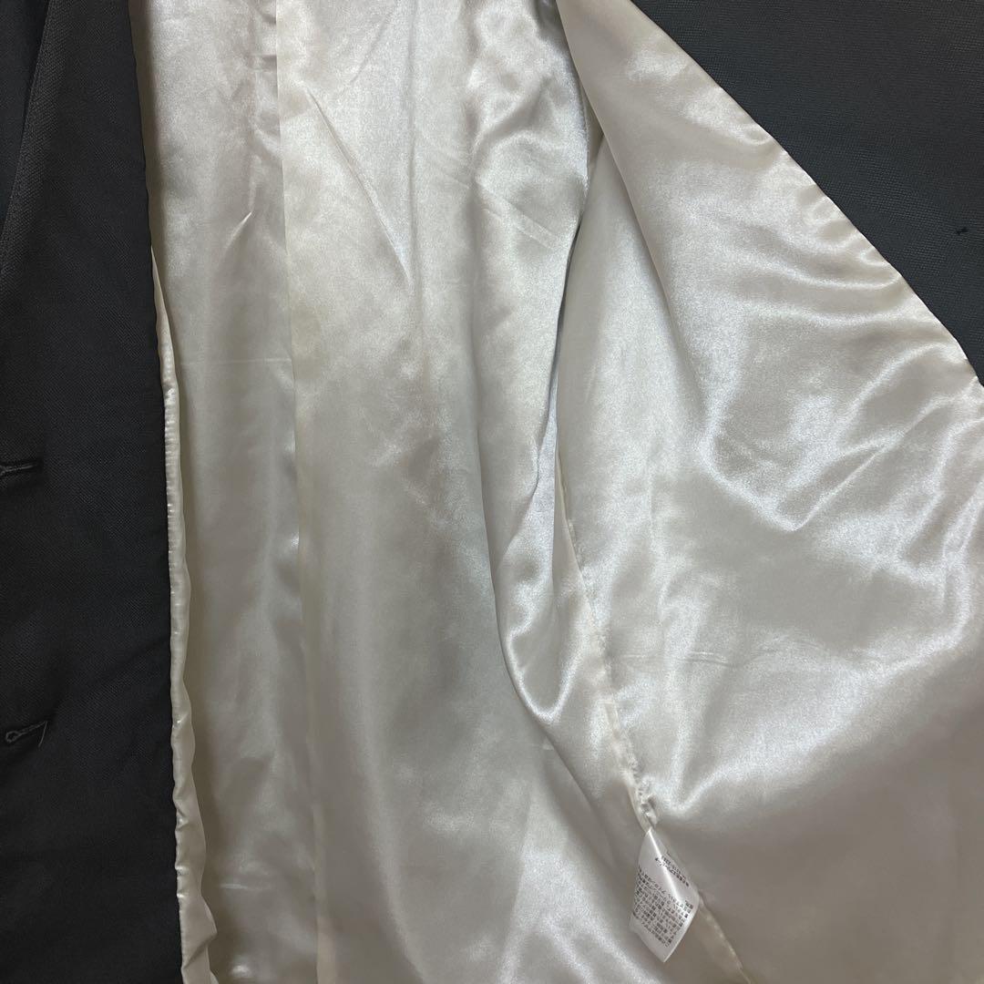 完売品　人気　ニアナ　ボクシーレイヤードチュールジャケット　チャコール　グレー系