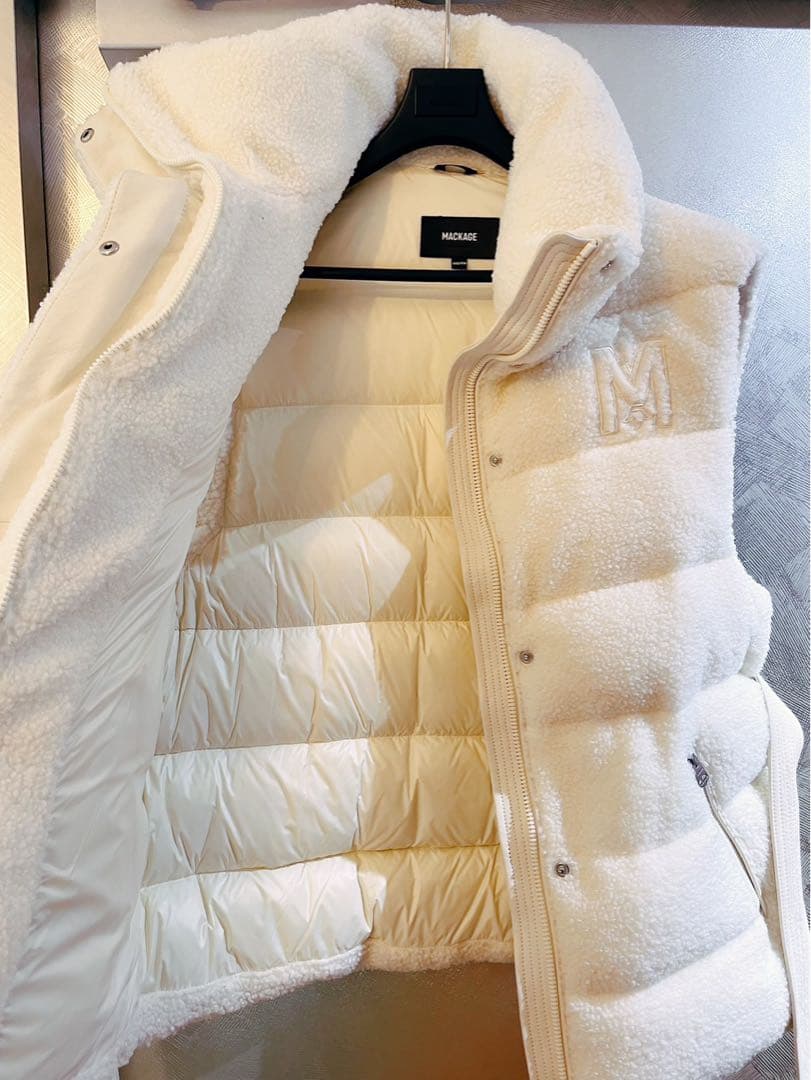 最終価格！ MACKAGE テディベスト ZERINA