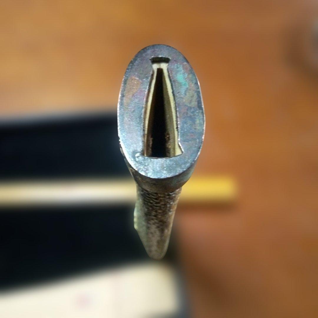 時代短刀の柄前