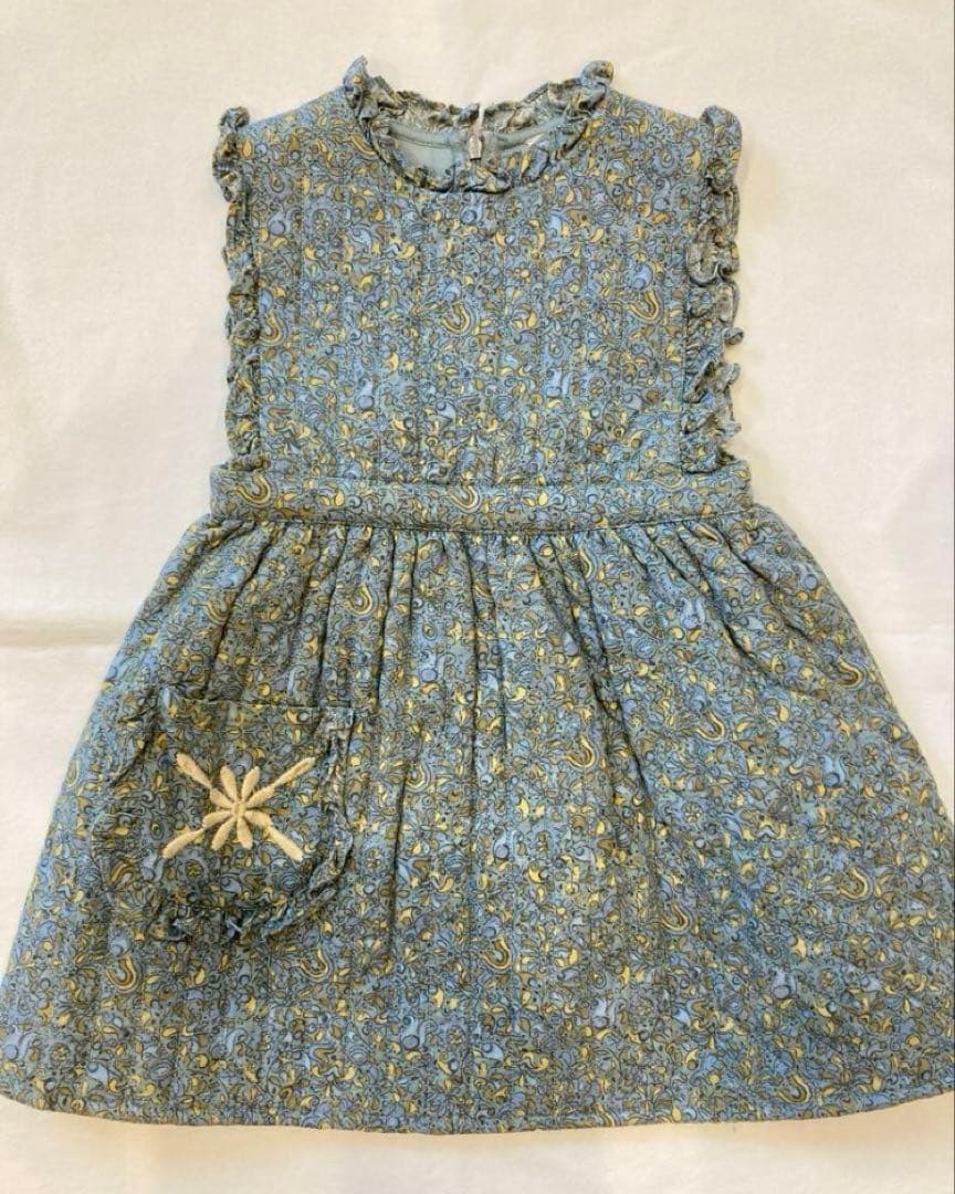 【kyon】Apolina キルティングワンピース　3-5y