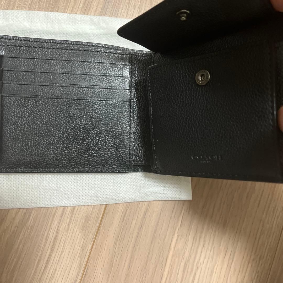 coach 財布 メンズ　二つ折り