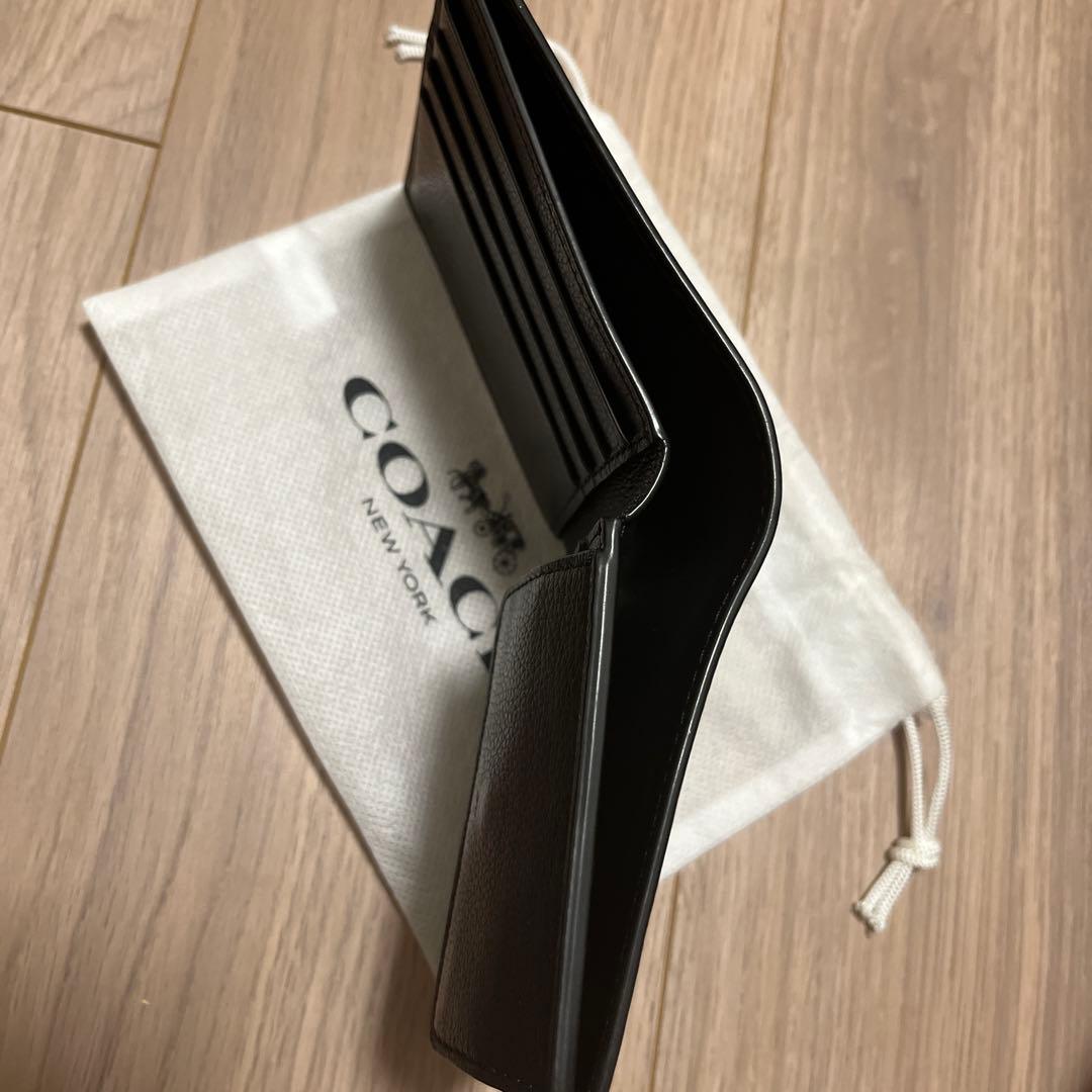 coach 財布 メンズ　二つ折り