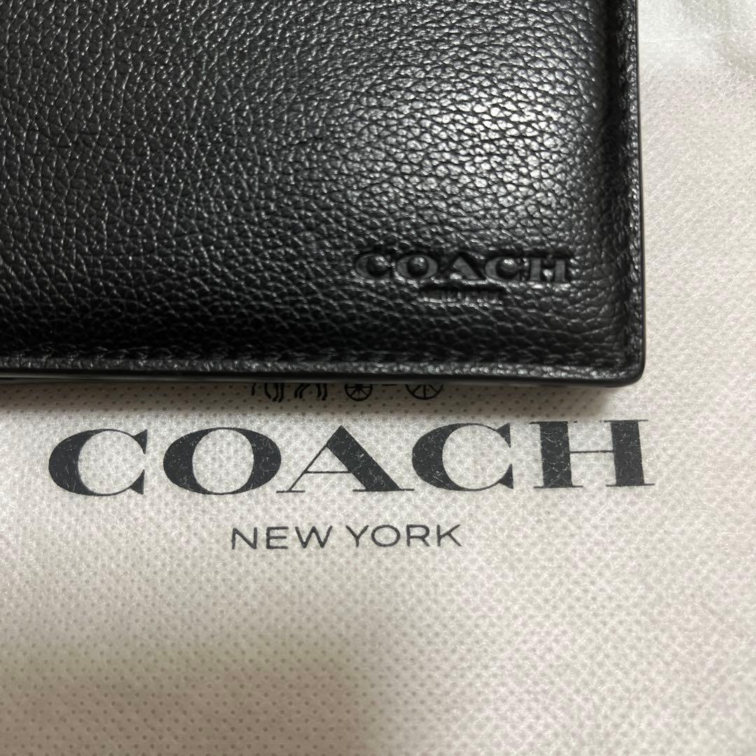 coach 財布 メンズ　二つ折り