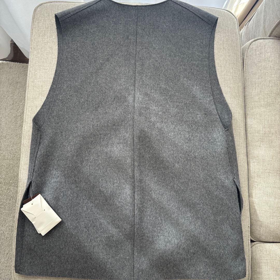 PLAGE グレー Vネックベスト
