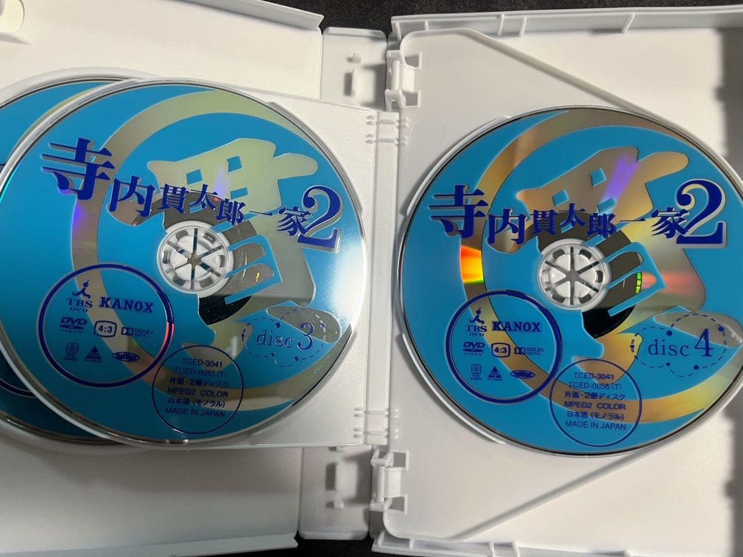 DVD-BOX 1.2セット 寺内貫太郎一家　2 西城秀樹　樹木希林