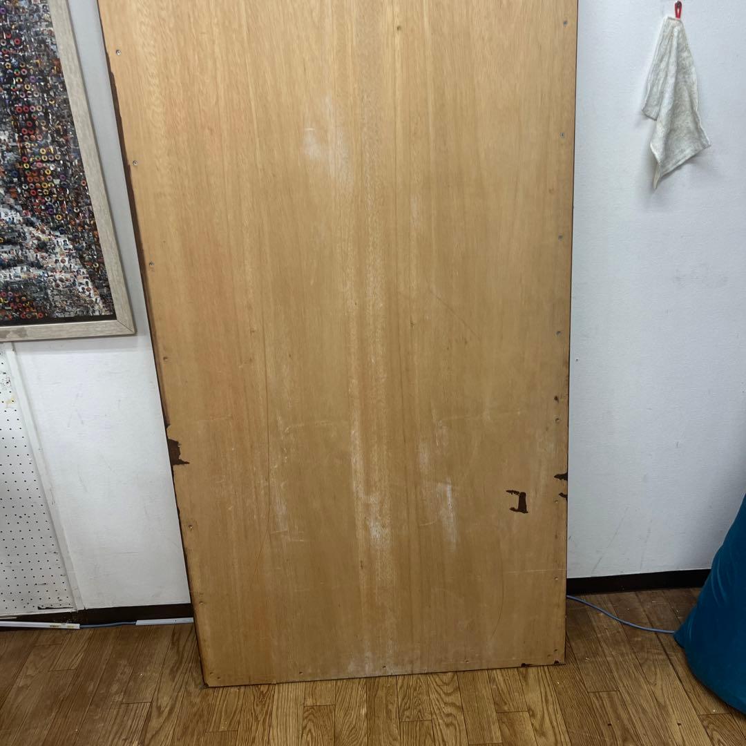 超大型木製フレームの全身鏡 、引取り限定，3月末まで