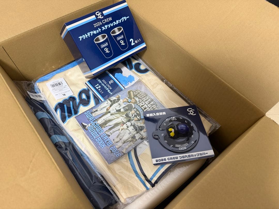 2026 CREW 東京ヤクルトスワローズ グッズセット