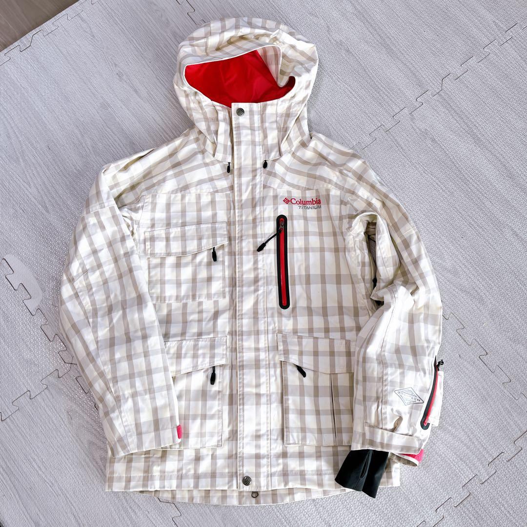 コロンビア　スキーウェア　スノーウェア　XS キスマーク　スキーパンツM