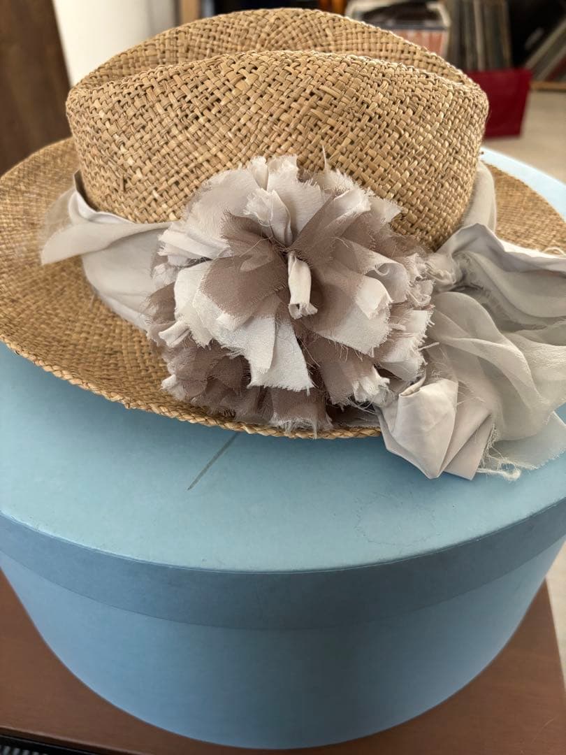 LANVIN paris 2010年　ストローハット