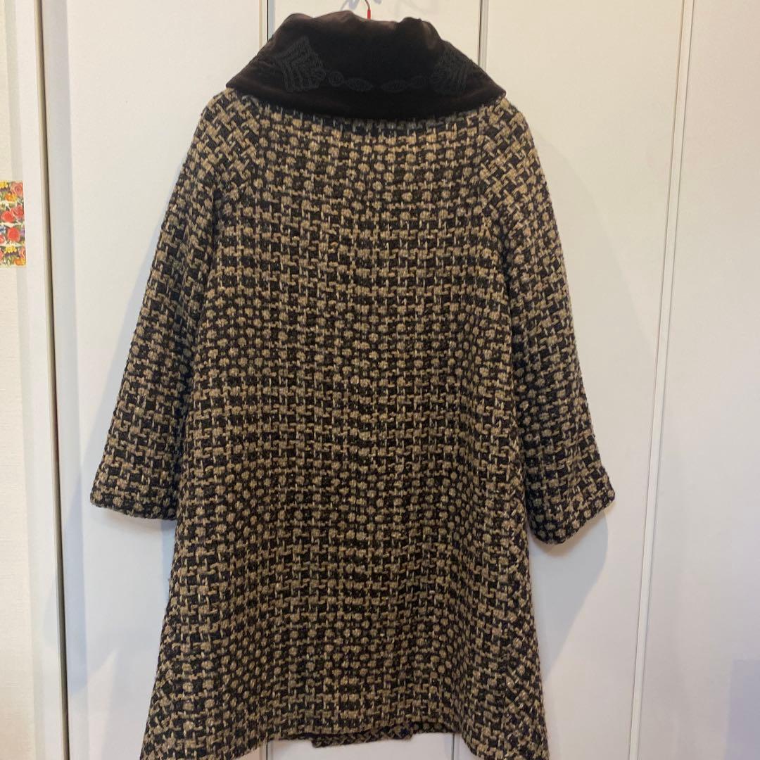 エトロのクラシカルな雰囲気　ロングコート