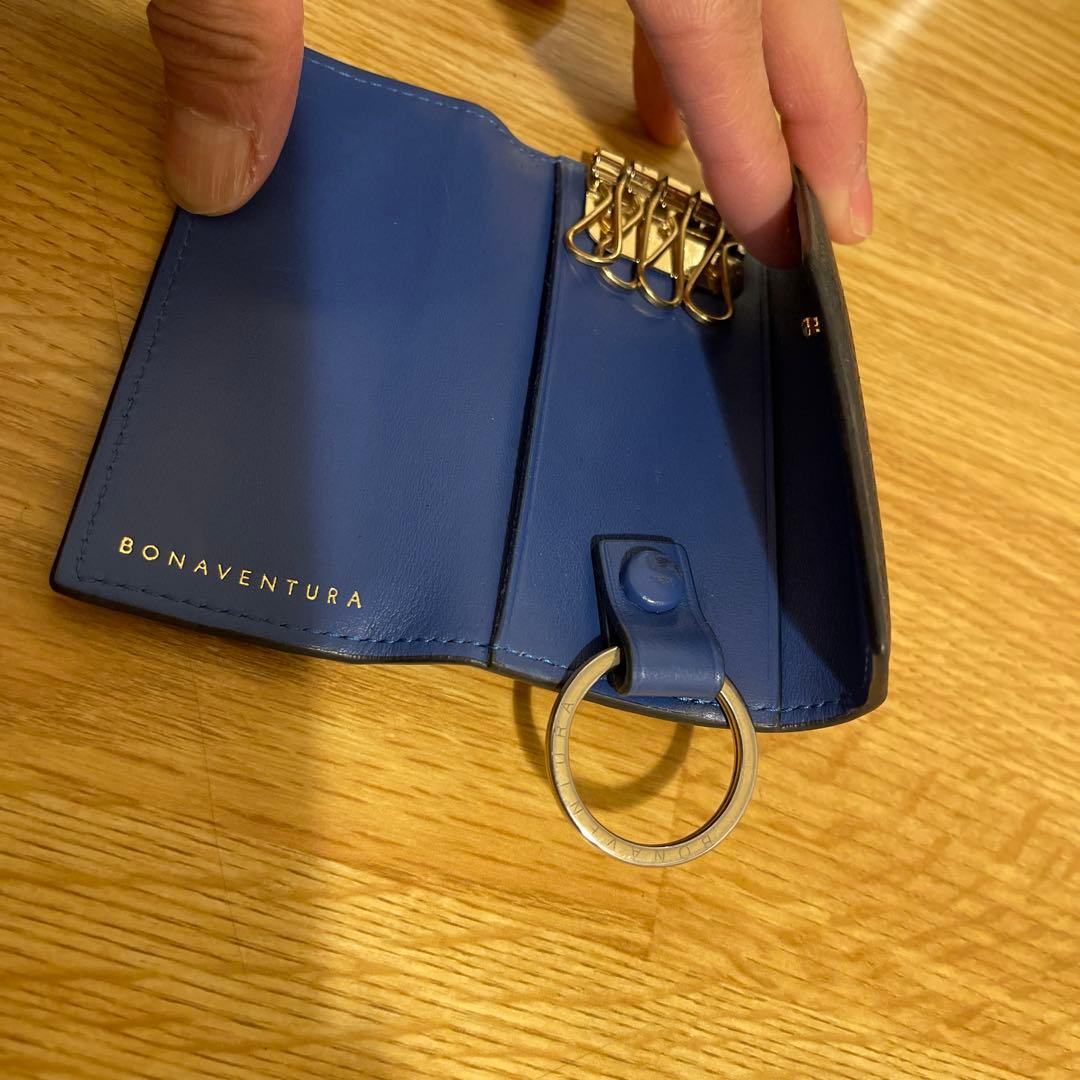 ボナベンチュラ　キーケース　ブラック