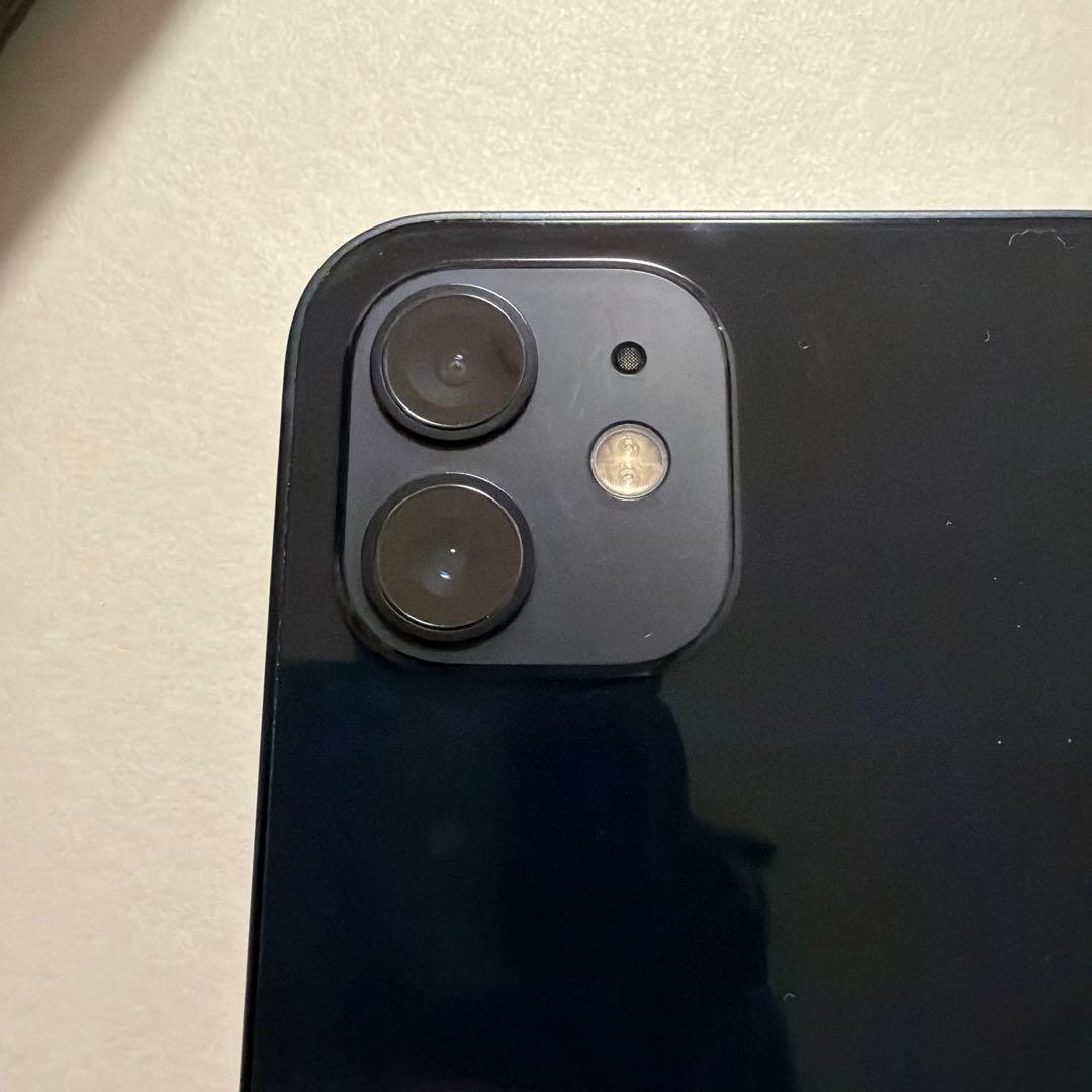 【美品】 Apple iPhone 12 128GB ブラック Simフリー