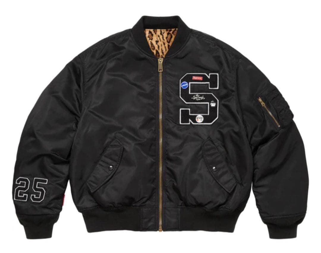 ジャケット・アウター Supreme x GOODENOUGH Reversible MA-1