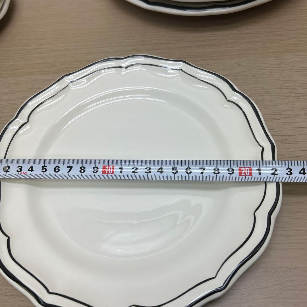 フランス　ジアン　フィレ　ブラック　プレート4種類　Ａ-578