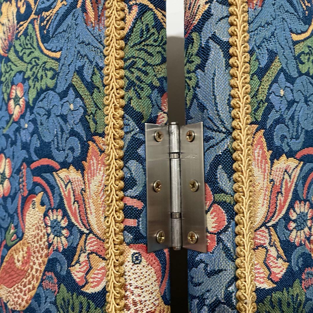 ジェニファーテイラー 4連 衝立 ファブリック カルトナージュ パーテーション