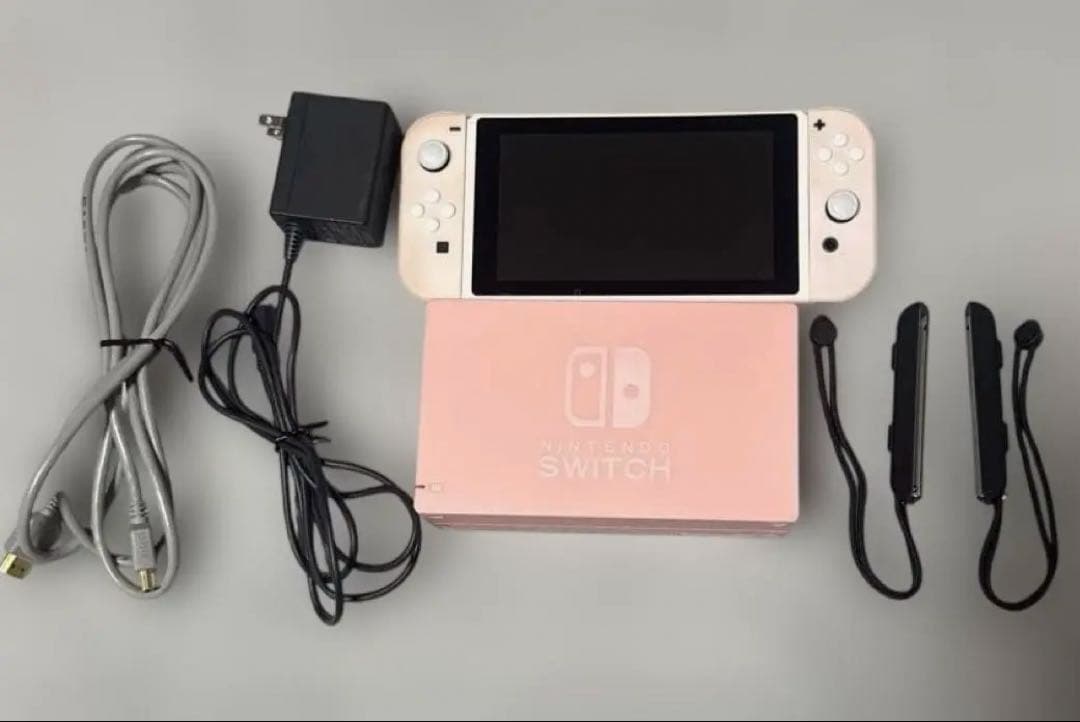 Nintendo Switch 本体 ピンク カスタム　正常動作品　スイッチ本体