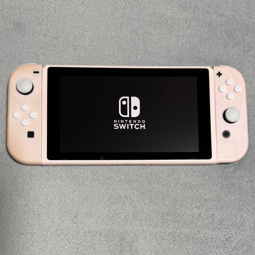 Nintendo Switch 本体 ピンク カスタム　正常動作品　スイッチ本体