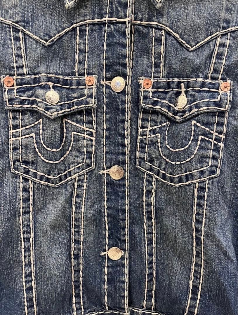 j*y様 IO着用　TRUE RELIGION デニムジャケット　3時間限定