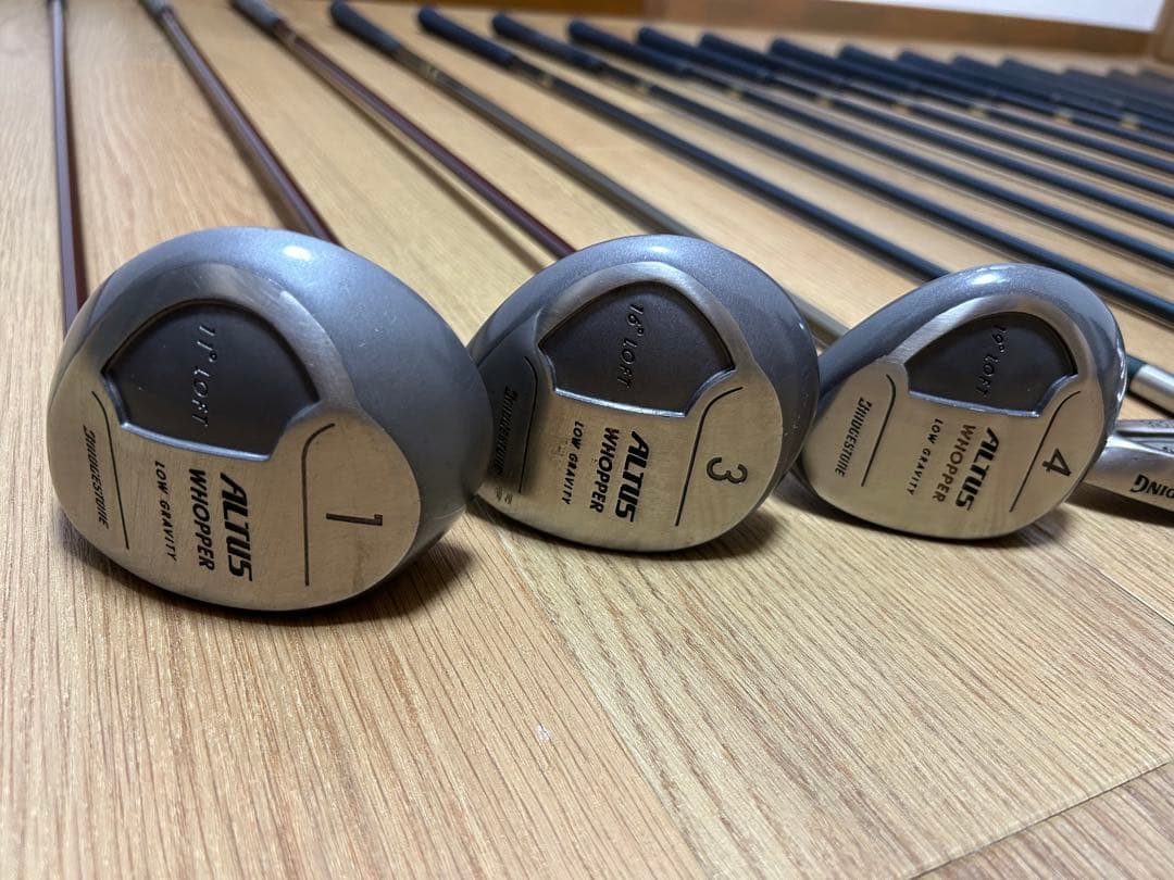 ALTUS ，SPECEA 他メンズゴルフクラブセット 18本★ブリヂストン他