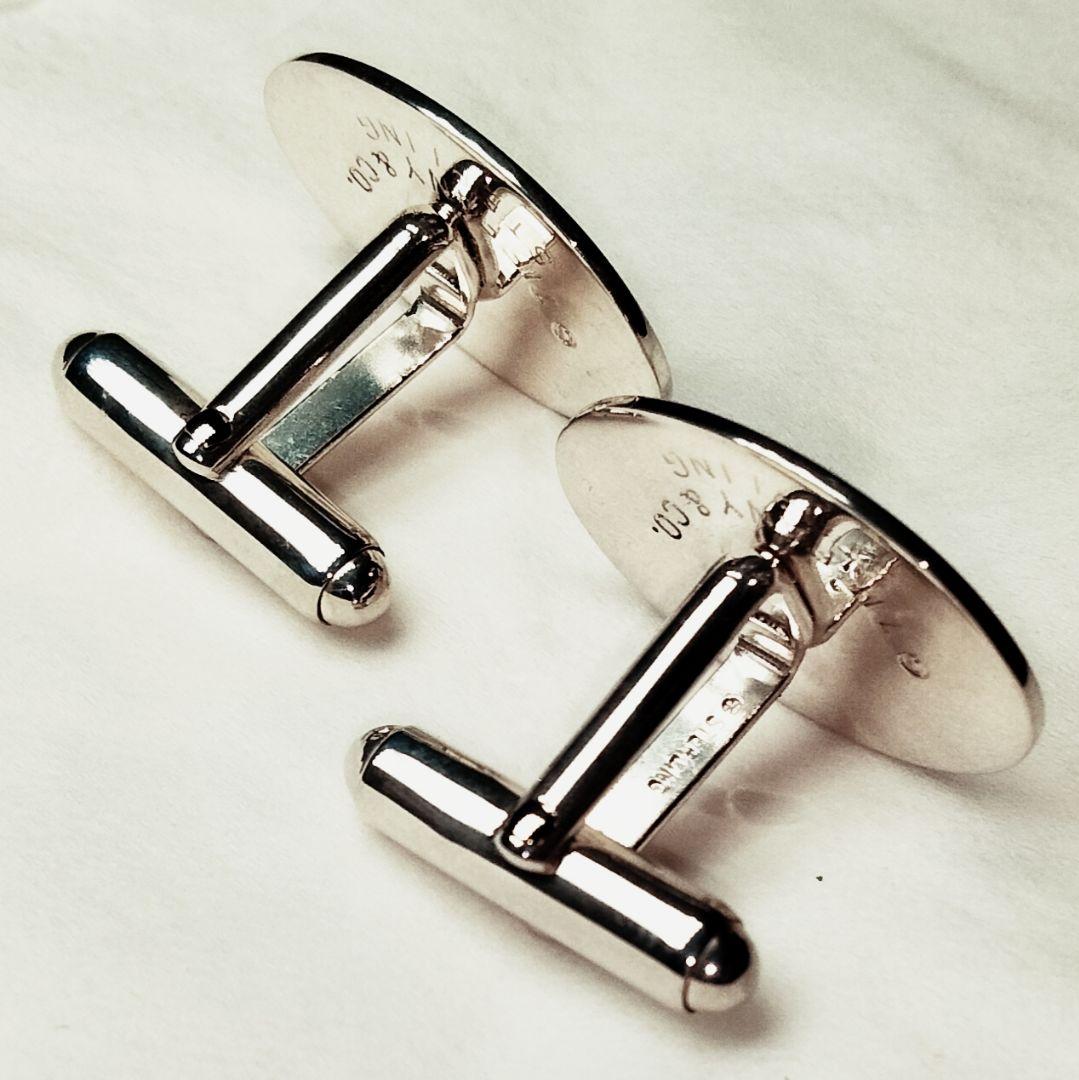 ティファニー シグネット カフス オーバル ラウンド STERLING 925