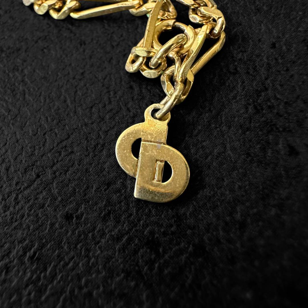 Christian Dior CDロゴ　フィガロチェーン　ネックレス